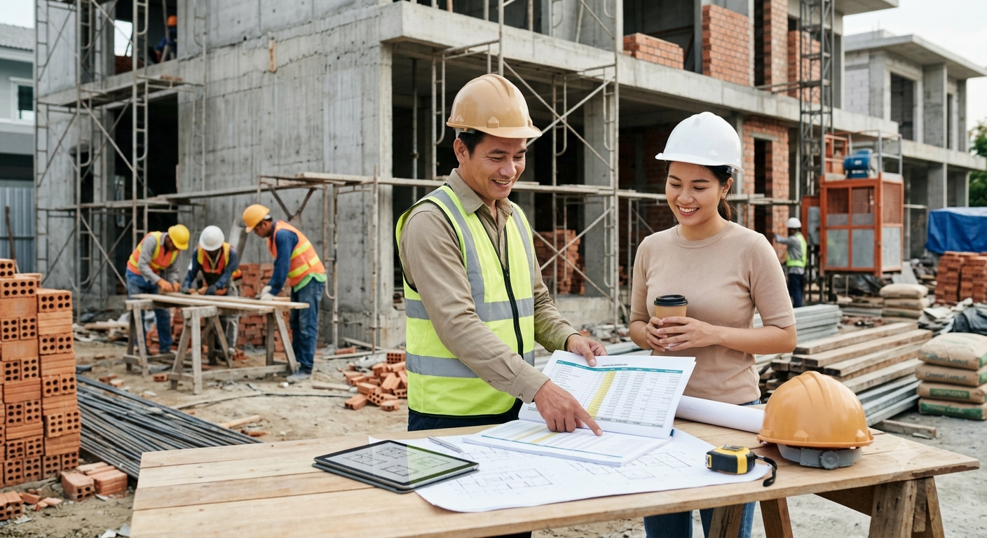 Lợi ích vượt trội của xây nhà trọn gói trong kiểm soát chi phí
